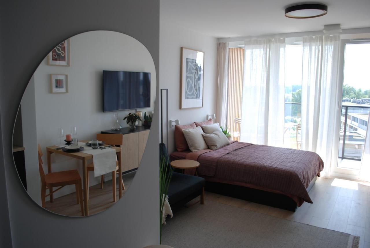 Apartament City Break 124 ワルシャワ エクステリア 写真
